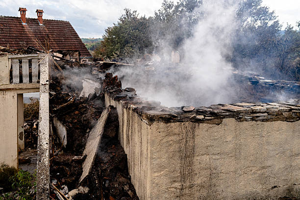 Professional Fire Damage Removal technician working in Coopersburg, PA